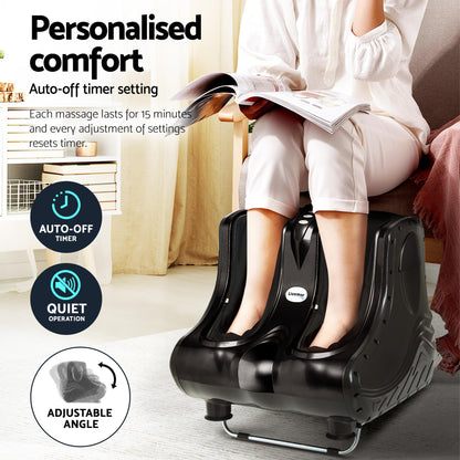 Livemor Massage Cushion Heating Massage Seats With Calf Foot Massager-Health &amp; Beauty > Massage &amp; Relaxation > Massagers-PEROZ Accessories