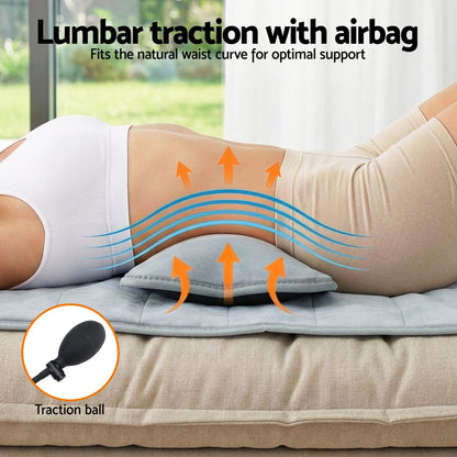 Livemor Massage Mat 10-nodes Vibration Heating Massage Cushion-Health &amp; Beauty > Massage &amp; Relaxation > Massagers-PEROZ Accessories