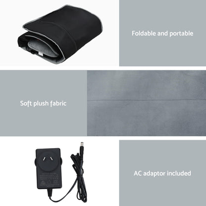 Livemor Massage Mat 10-nodes Vibration Heating Massage Cushion-Health &amp; Beauty > Massage &amp; Relaxation > Massagers-PEROZ Accessories