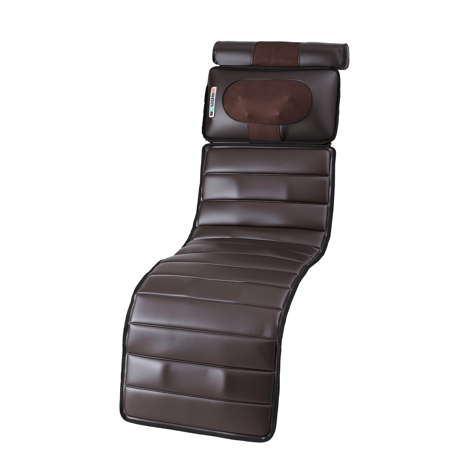 Livemor Massage Mat Kneading Neck Foot Massager Heated Vibration Airbag Mattress-Health &amp; Beauty > Massage &amp; Relaxation > Massagers-PEROZ Accessories