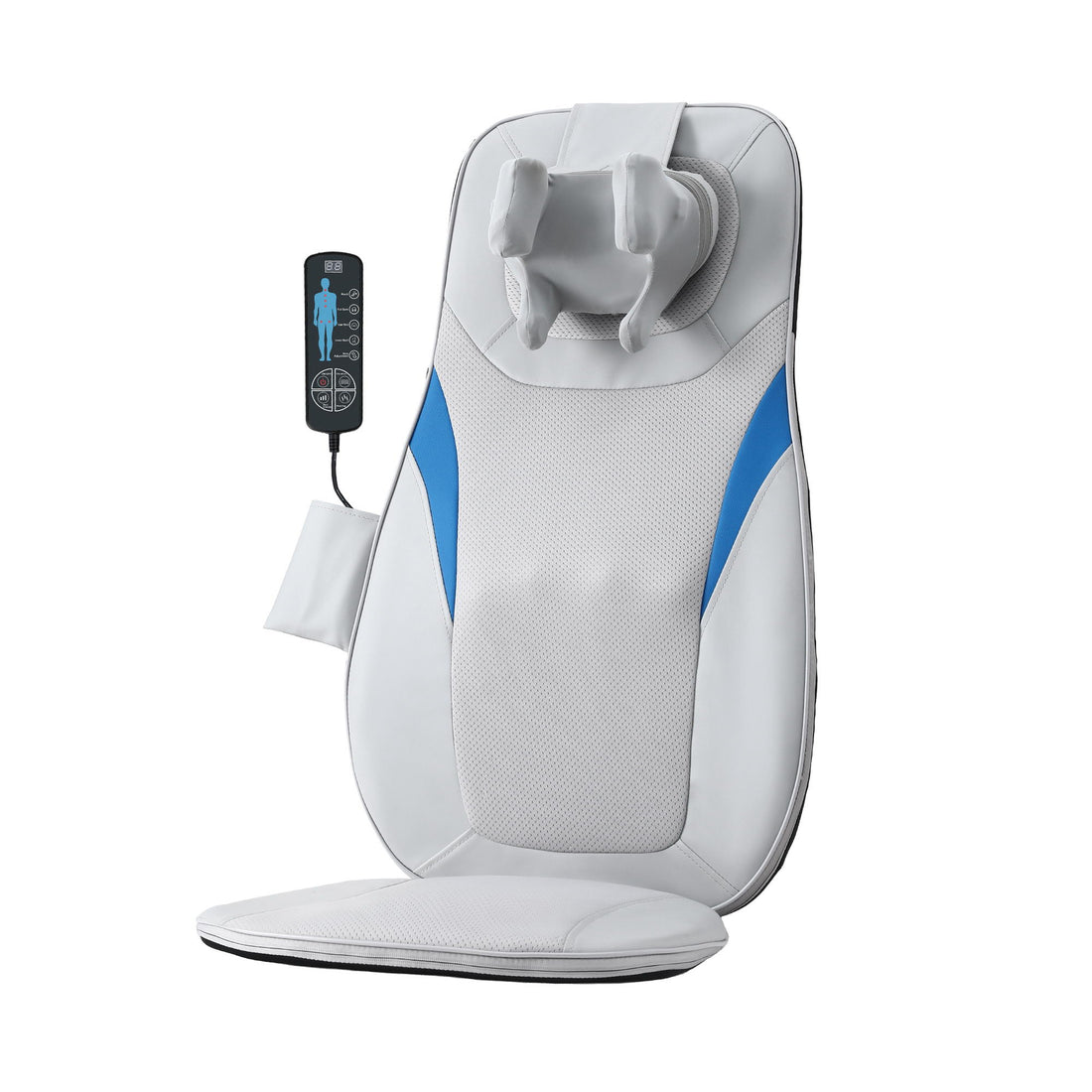 Livemor Full Back Massage Cushion 3D Kneading Heating Massage Seats-Health &amp; Beauty > Massage &amp; Relaxation > Massagers-PEROZ Accessories