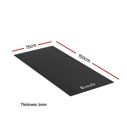Everfit Exercise Equipment Mat Treadmill Floor Rug Home Gym Fitness Yoga 1.5M-Sports &amp; Fitness > Exercise, Gym &amp; Fitness > Gym Mats-PEROZ Accessories