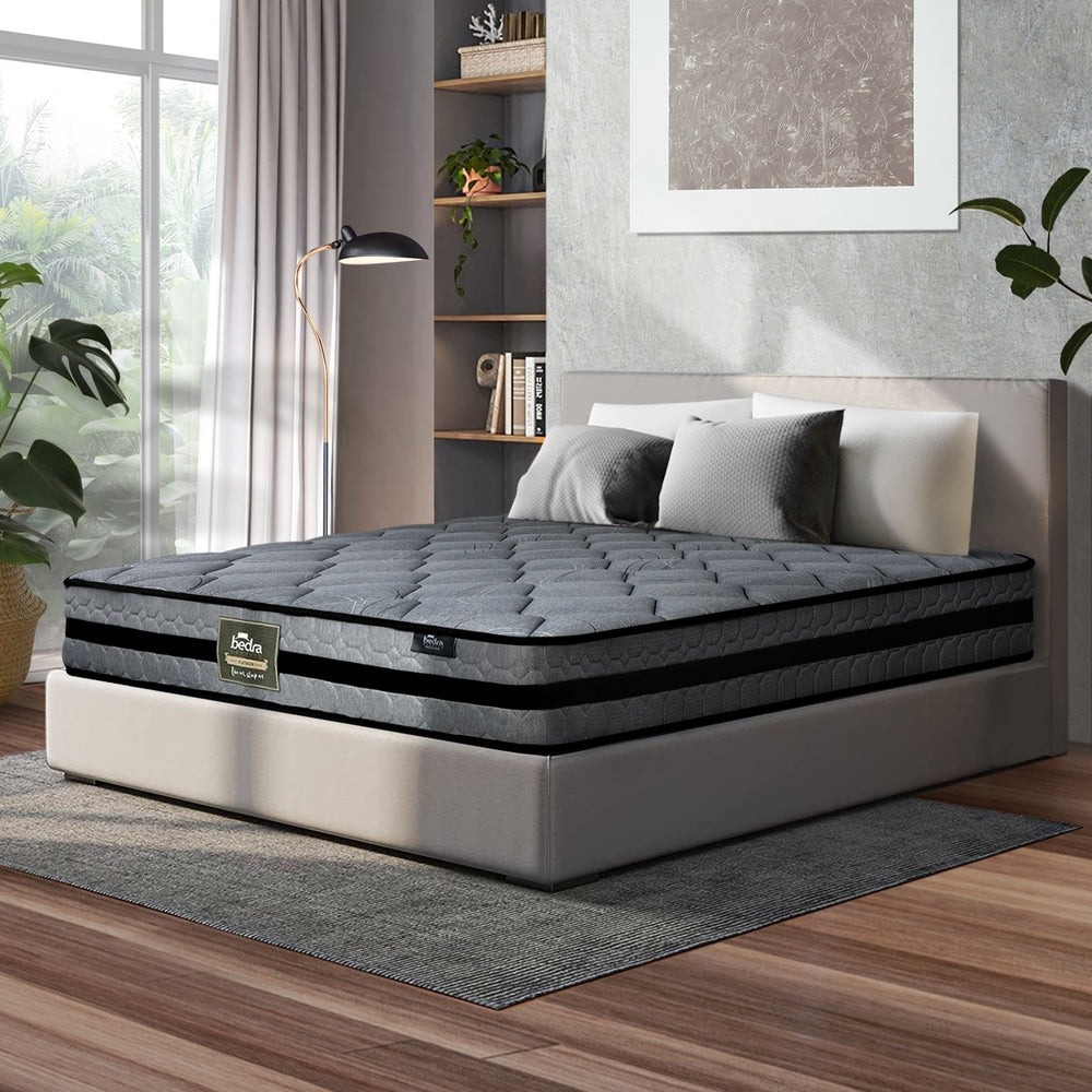 Bedra King Mattress Bed Mattresses Pocket Springs System 3D Mesh Fabric Firm Foam 22cm 7 Zone,7-Layer Structure-Mattresses-PEROZ Accessories