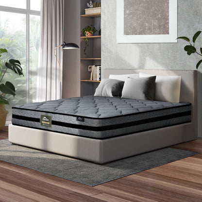 Bedra King Mattress Bed Mattresses Pocket Springs System 3D Mesh Fabric Firm Foam 22cm 7 Zone,7-Layer Structure-Mattresses-PEROZ Accessories