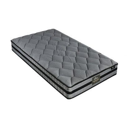 Bedra Single Mattress Bed Mattress 3D Mesh Fabric Firm Foam Spring 22cm 7-Zone-Mattresses-PEROZ Accessories
