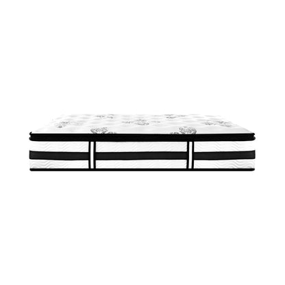 BEDRA BEDDING King Single Mattress Cool Gel Bed Medium Firm Mattress with Pocket Spring 34cm Thickness-Mattresses-PEROZ Accessories