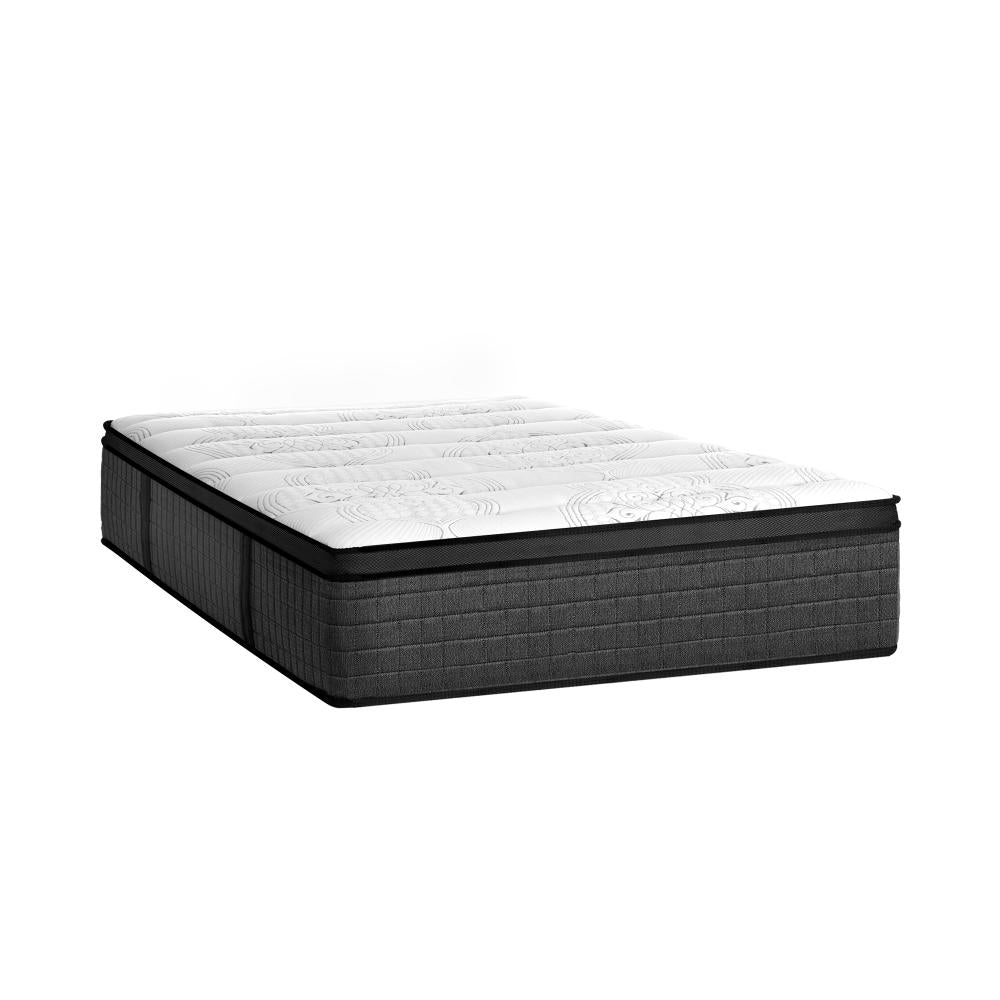 BEDRA BEDDING Latex Foam Mattress King Bed 9 Zone Pocket Spring 34cm Thickness-Mattresses-PEROZ Accessories