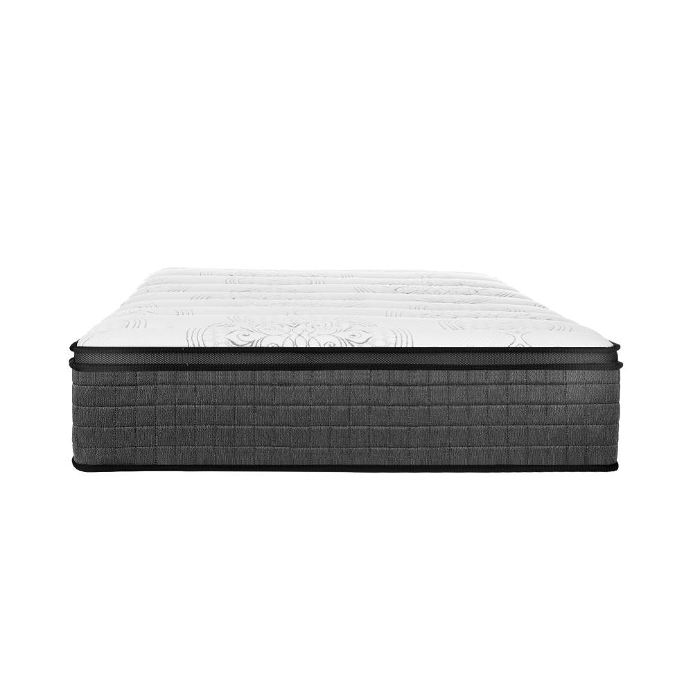 BEDRA BEDDING Latex Foam Mattress King Bed 9 Zone Pocket Spring 34cm Thickness-Mattresses-PEROZ Accessories