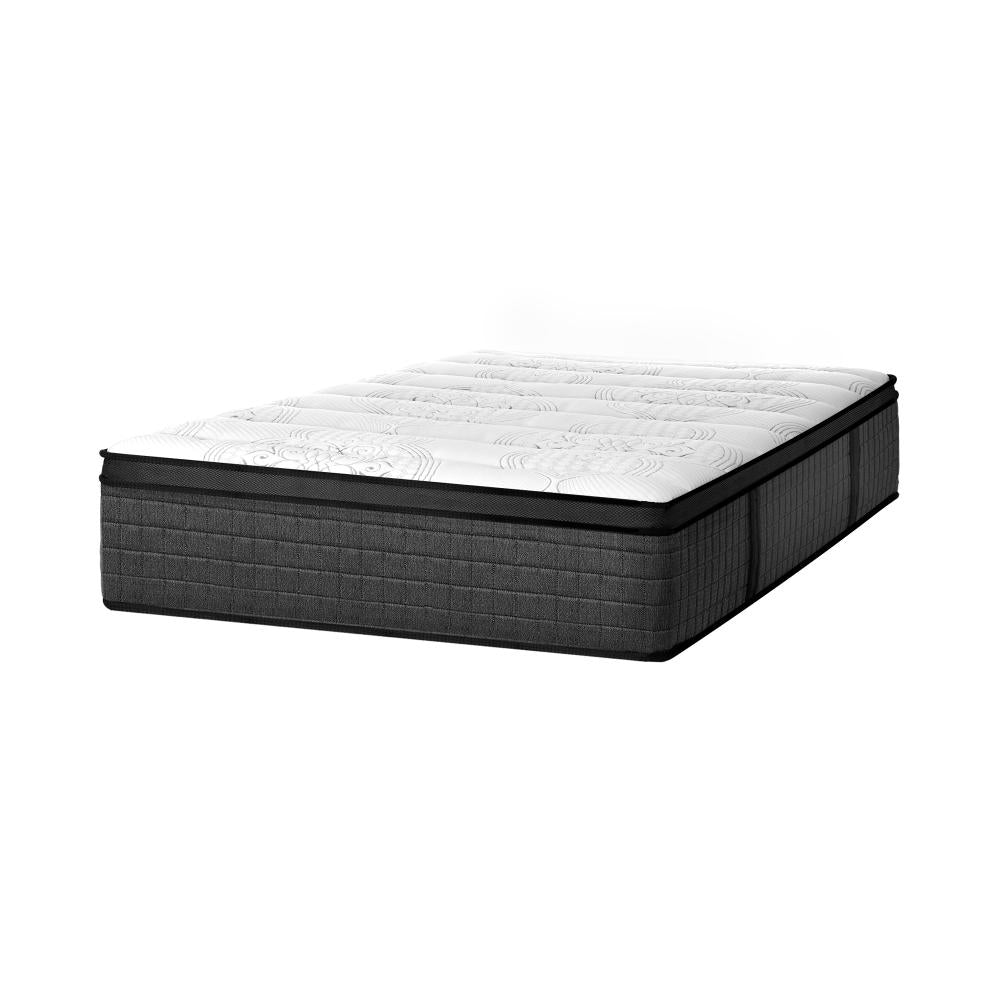 BEDRA BEDDING Latex Foam Mattress King Bed 9 Zone Pocket Spring 34cm Thickness-Mattresses-PEROZ Accessories