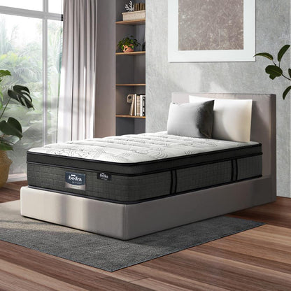 BEDRA BEDDING Latex Foam Mattress King Single Bed 9 Zone Pocket Spring 34cm Thickness-Mattresses-PEROZ Accessories