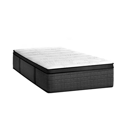 BEDRA BEDDING Latex Foam Mattress King Single Bed 9 Zone Pocket Spring 34cm Thickness-Mattresses-PEROZ Accessories