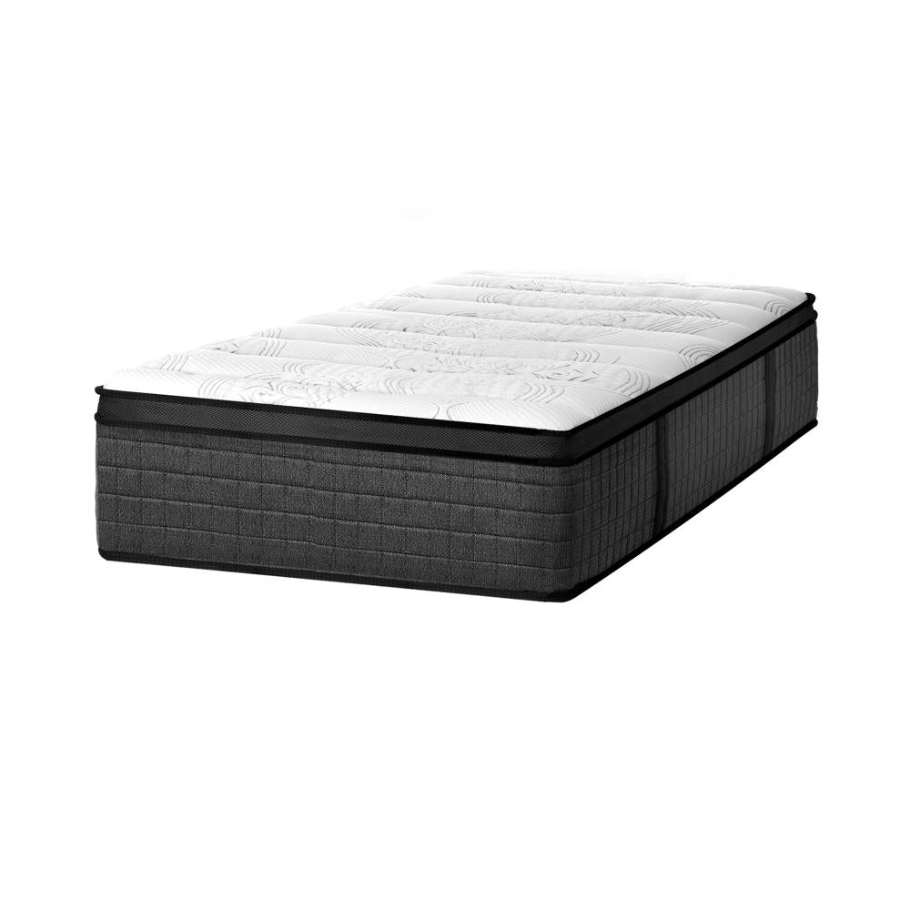 BEDRA BEDDING Latex Foam Mattress King Single Bed 9 Zone Pocket Spring 34cm Thickness-Mattresses-PEROZ Accessories