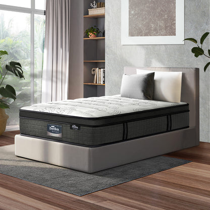 BEDRA BEDDING Latex Foam Mattress Single Bed 9 Zone Pocket Spring 34cm Thickness-Mattresses-PEROZ Accessories