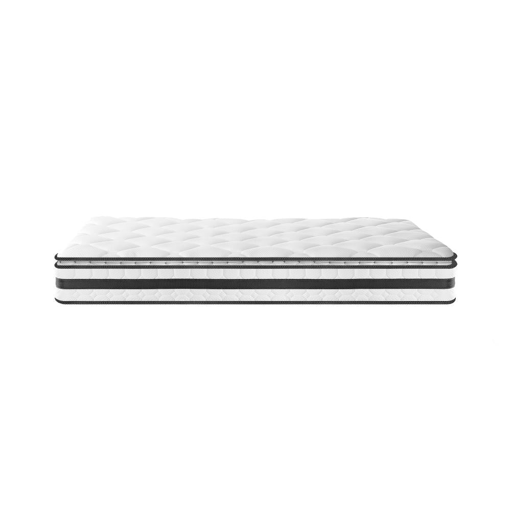 BEDRA BEDDING King Single Mattress Pillow Top Cool Gel Foam Bonnell Spring 21cm-Mattresses-PEROZ Accessories