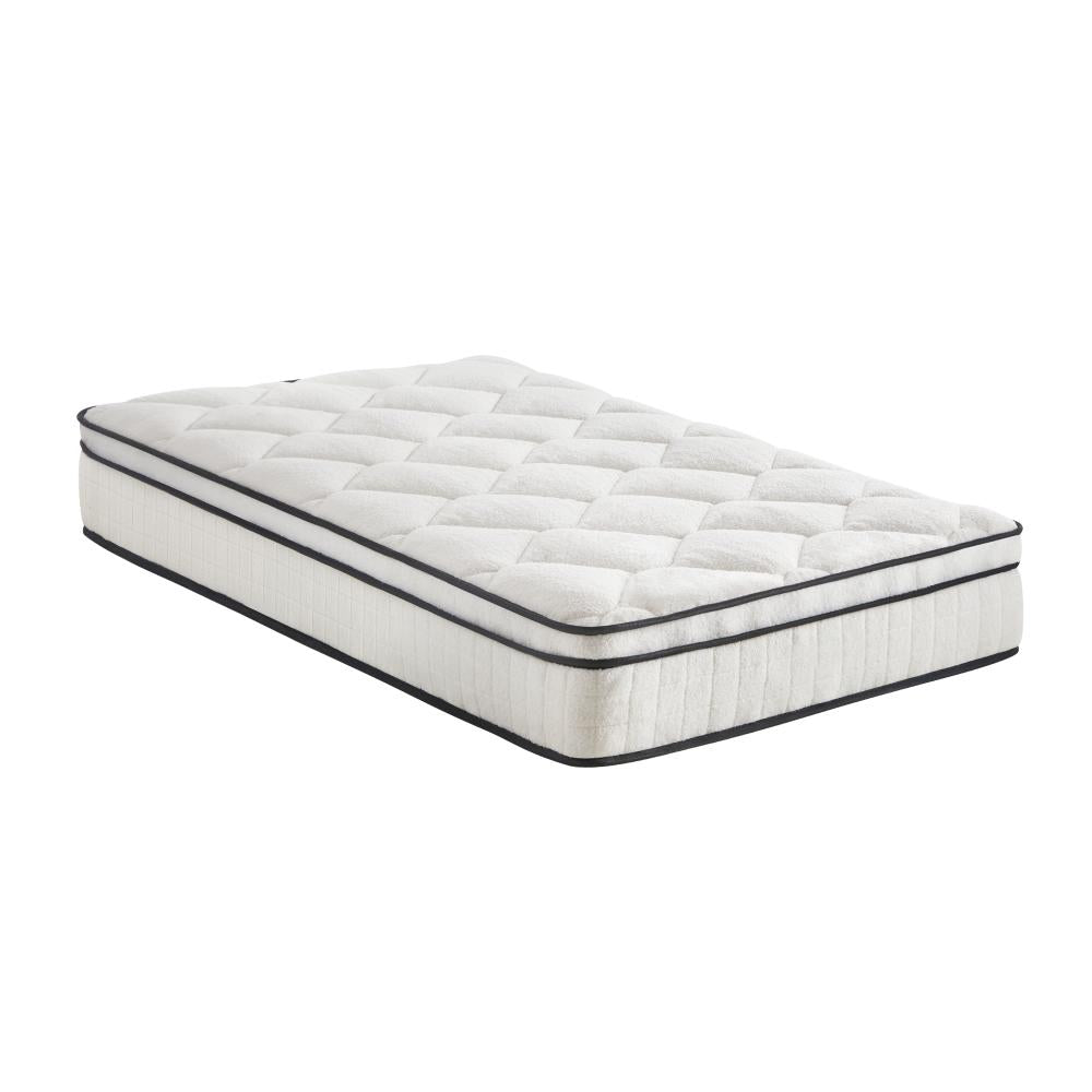 Bedra Boucle King Single Mattress Memory Foam Pocket Spring Euro Top-Mattresses-PEROZ Accessories