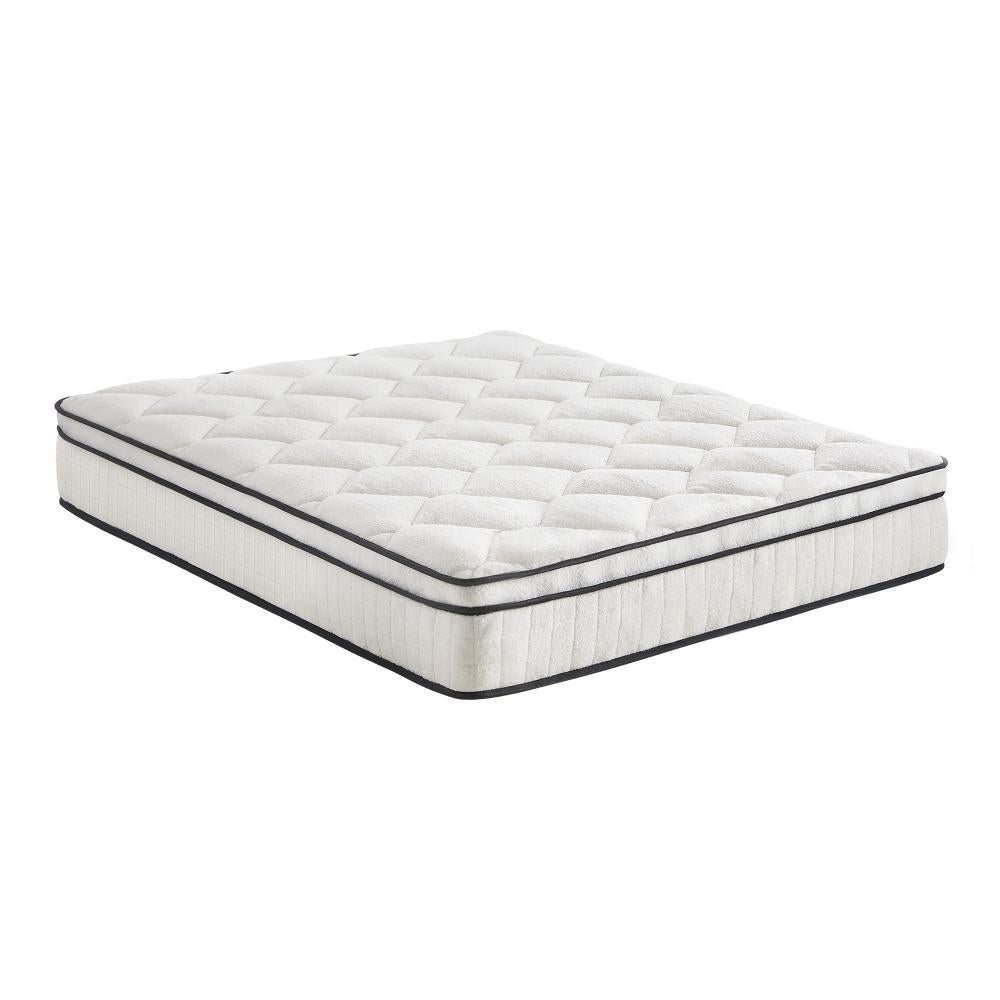 Bedra Boucle Queen Mattress Memory Foam Pocket Spring Euro Top-Mattresses-PEROZ Accessories