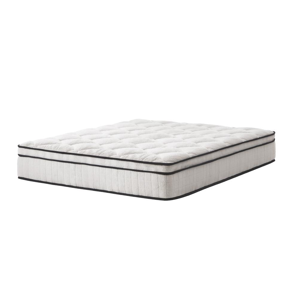 Bedra Boucle Queen Mattress Memory Foam Pocket Spring Euro Top-Mattresses-PEROZ Accessories