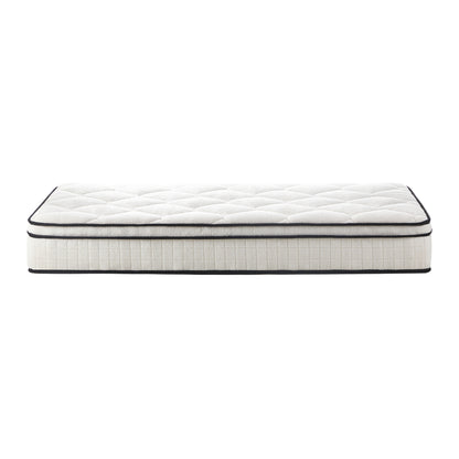 Bedra Boucle Single Mattress Memory Foam Pocket Spring Euro Top-Mattresses-PEROZ Accessories
