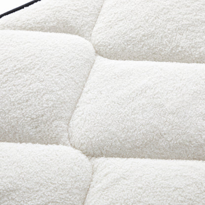Bedra Boucle Single Mattress Memory Foam Pocket Spring Euro Top-Mattresses-PEROZ Accessories