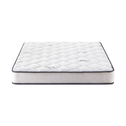 Bedra Double Mattress Boucle Bonnell Spring 16cm-Mattresses-PEROZ Accessories