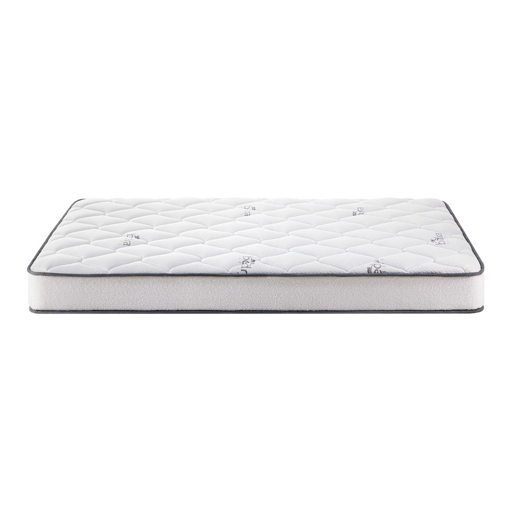 Bedra Double Mattress Boucle Bonnell Spring 16cm-Mattresses-PEROZ Accessories