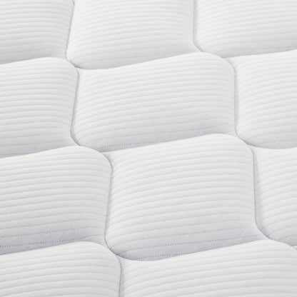 Bedra Double Mattress Boucle Bonnell Spring 16cm-Mattresses-PEROZ Accessories