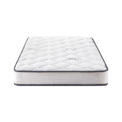 Bedra Single Mattress Boucle Bonnell Spring 16cm-Mattresses-PEROZ Accessories