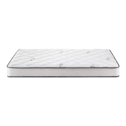 Bedra Single Mattress Boucle Bonnell Spring 16cm-Mattresses-PEROZ Accessories