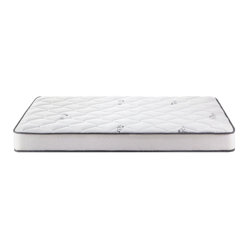 Bedra Single Mattress Boucle Bonnell Spring 16cm-Mattresses-PEROZ Accessories