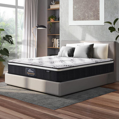 Bedra Double Mattress Cool Gel Foam Euro Top Pocket Spring 22cm-Mattresses-PEROZ Accessories