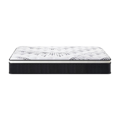 Bedra Double Mattress Cool Gel Foam Euro Top Pocket Spring 22cm-Mattresses-PEROZ Accessories