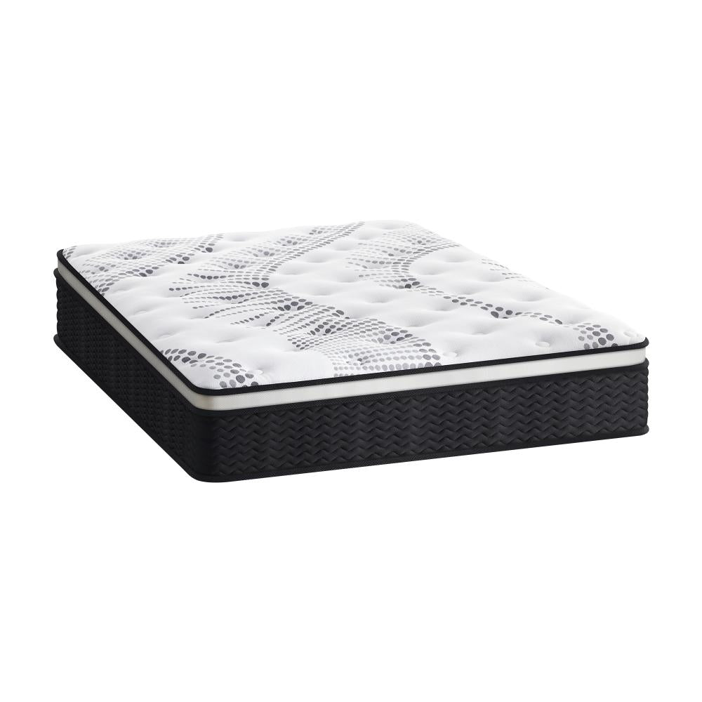 Bedra King Mattress Cool Gel Foam Euro Top Pocket Spring 22cm-Mattresses-PEROZ Accessories