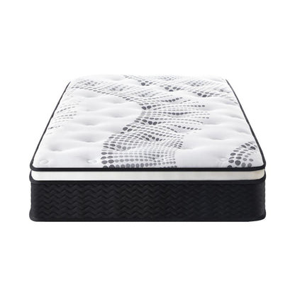 Bedra Single Mattress Cool Gel Foam Euro Top Pocket Spring 22cm-Mattresses-PEROZ Accessories