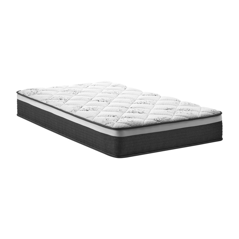Bedra Single Mattress Luxury Foam Pocket Spring 30cm-Mattresses-PEROZ Accessories