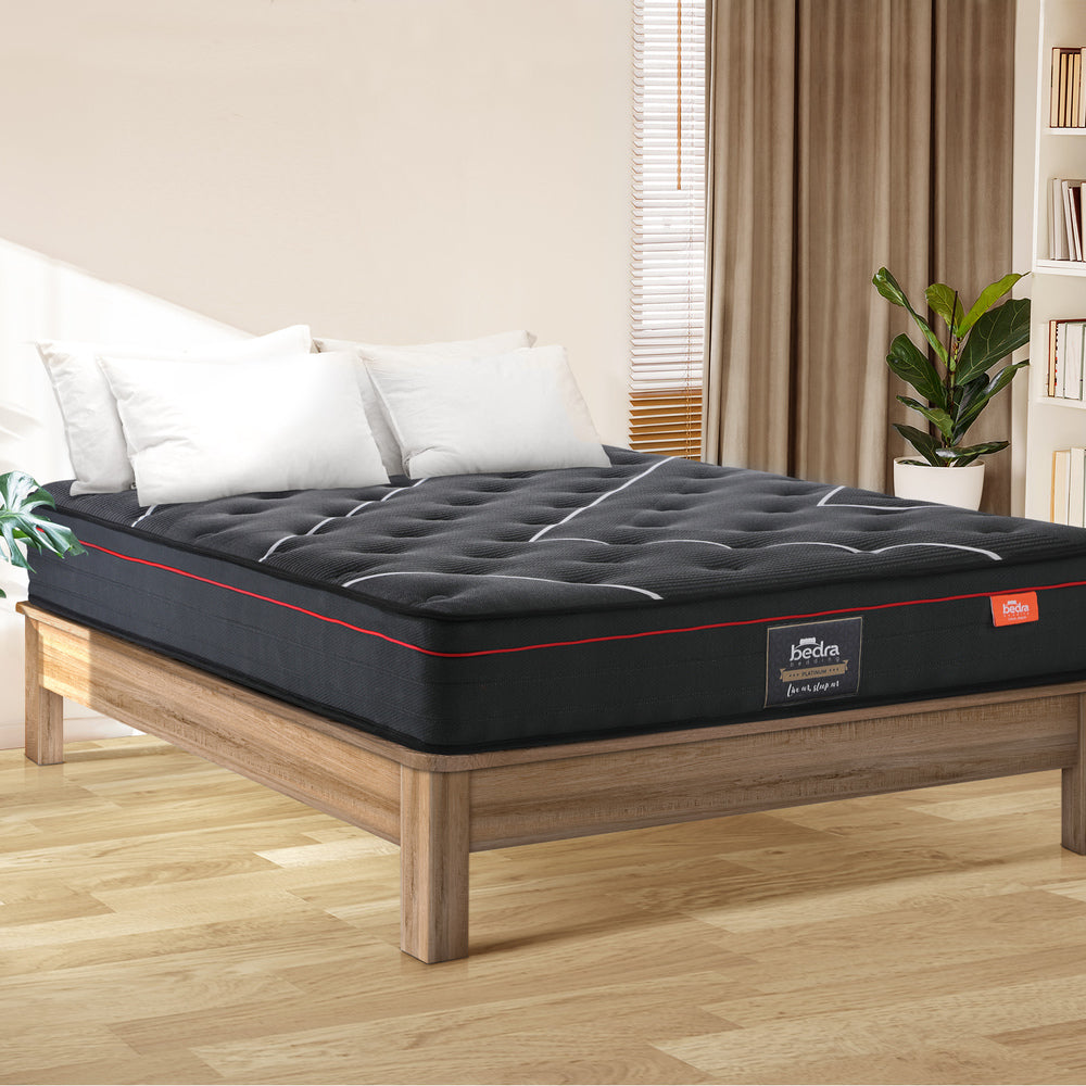 Bedra Double Mattress Tight Top Cool Gel Foam Pocket Spring 22cm-Mattresses-PEROZ Accessories