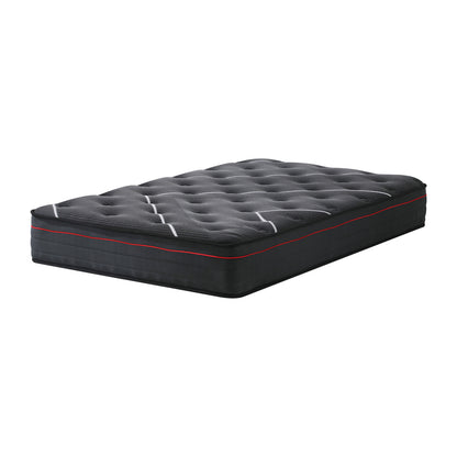Bedra Single Mattress Tight Top Cool Gel Foam Pocket Spring 22cm-Mattresses-PEROZ Accessories