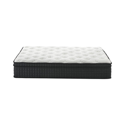 Bedra Double Mattress Cool Gel Foam Pocket Spring 34CM with Pillows-Mattress-PEROZ Accessories