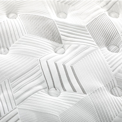 Bedra Double Mattress 22CM Cool Gel Foam Bonnell Spring with Pillows-Mattress-PEROZ Accessories