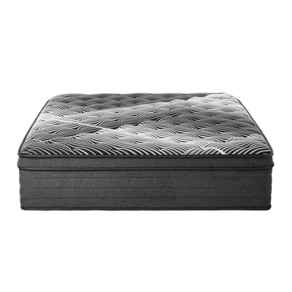 Bedra Queen Mattress 9 Zone Pocket Spring Foam Bamboo Euro Top 35cm-Mattress-PEROZ Accessories
