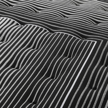 Bedra Queen Mattress 9 Zone Pocket Spring Foam Bamboo Euro Top 35cm-Mattress-PEROZ Accessories