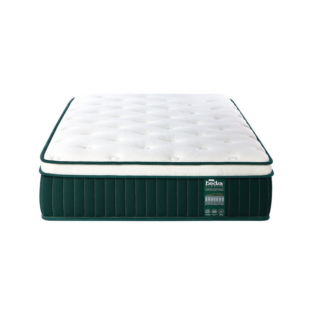Bedra King Single Mattress Pocket Spring Cool Gel Foam Medium Firm-Mattress-PEROZ Accessories