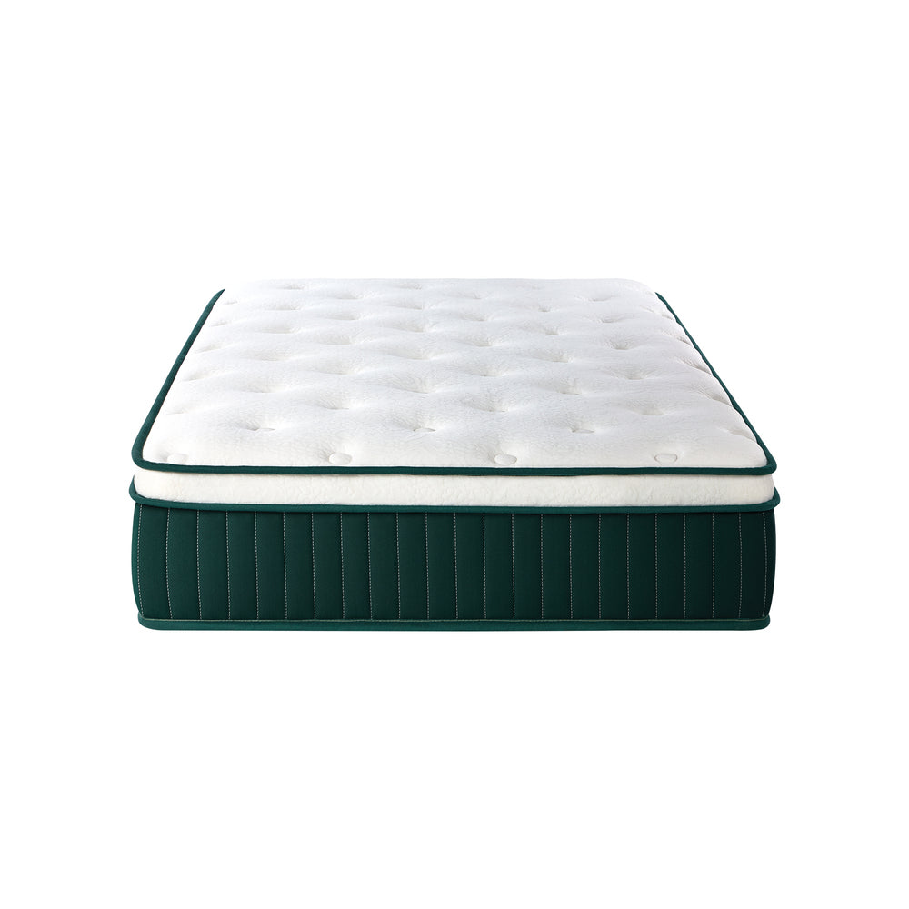 Bedra King Single Mattress Pocket Spring Cool Gel Foam Medium Firm-Mattress-PEROZ Accessories