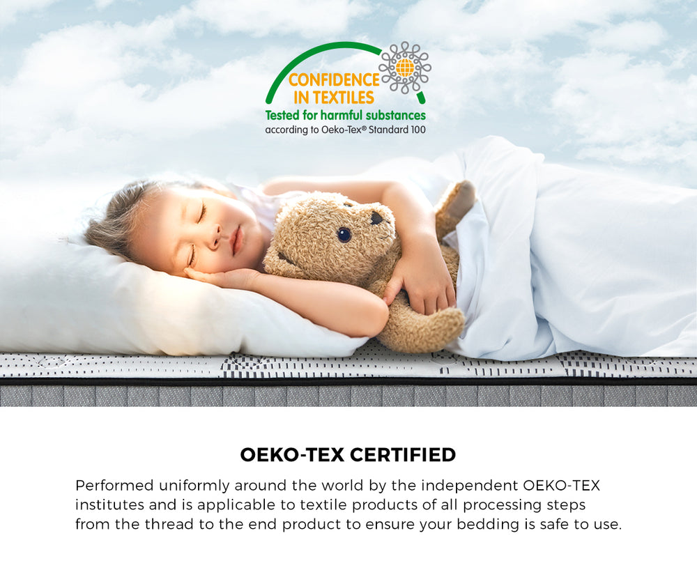 Bedra Queen Mattress 5 Zone Pocket Spring Cool Gel Foam Medium Firm-Mattress-PEROZ Accessories