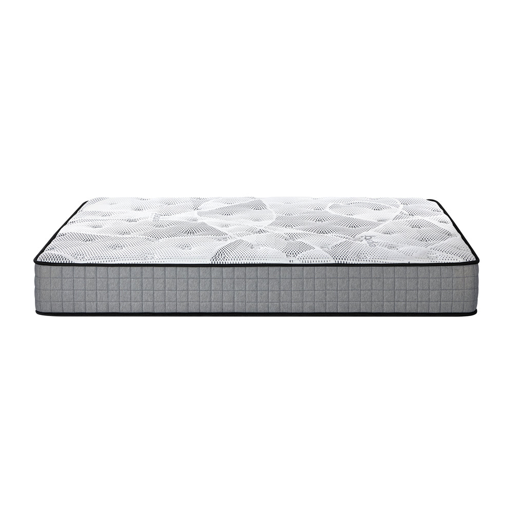 Bedra Single Mattress Tight Top Foam Pocketed Springs 24cm-Mattress-PEROZ Accessories