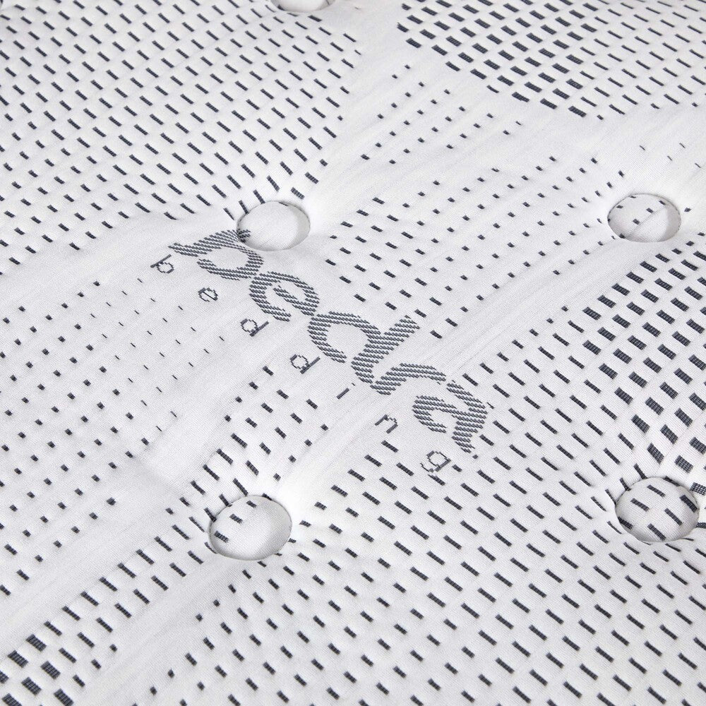 Bedra Single Mattress Tight Top Foam Pocketed Springs 24cm-Mattress-PEROZ Accessories