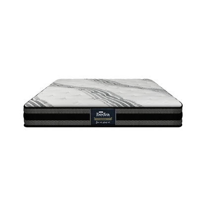 Bedra King Single Mattress Breathable Luxury Bonnell Spring Foam Medium 18cm-Mattresses-PEROZ Accessories