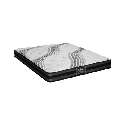 Bedra King Single Mattress Breathable Luxury Bonnell Spring Foam Medium 18cm-Mattresses-PEROZ Accessories