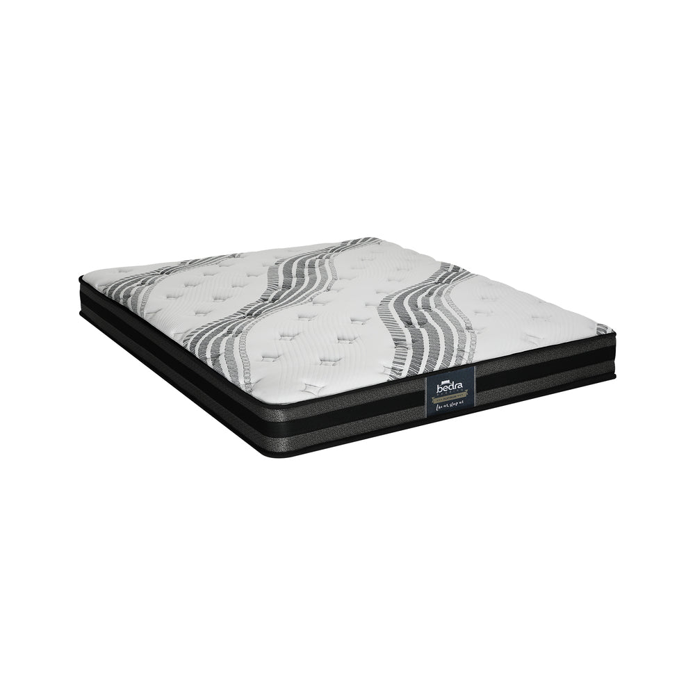 Bedra Queen Mattress Breathable Luxury Bed Bonnell Spring Foam Medium 18cm-Mattresses-PEROZ Accessories