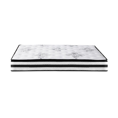 Bedra King Mattress Breathable Bonnell Spring Foam 22cm-Mattress-PEROZ Accessories