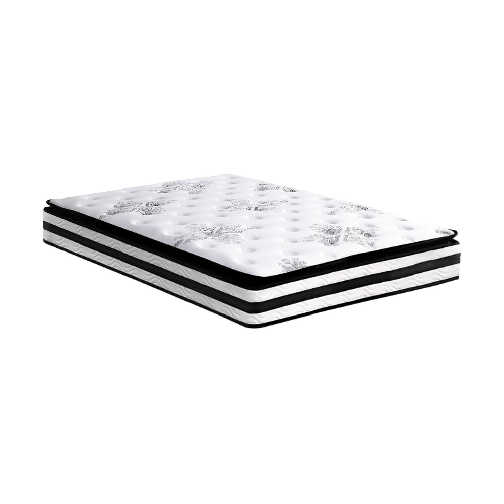 Bedra Queen Mattress Breathable Luxury Bed Bonnell Spring Foam Medium Firm 22cm-Mattresses-PEROZ Accessories